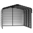thumbnail image 1 of Arrow 10 x 15 x 7 ft Eggshell Steel Carport With 3 Wall Kit, 1 of 19
