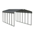 thumbnail image 1 of Arrow 12 x 29 x 9 ft Charcoal Carport, 1 of 20