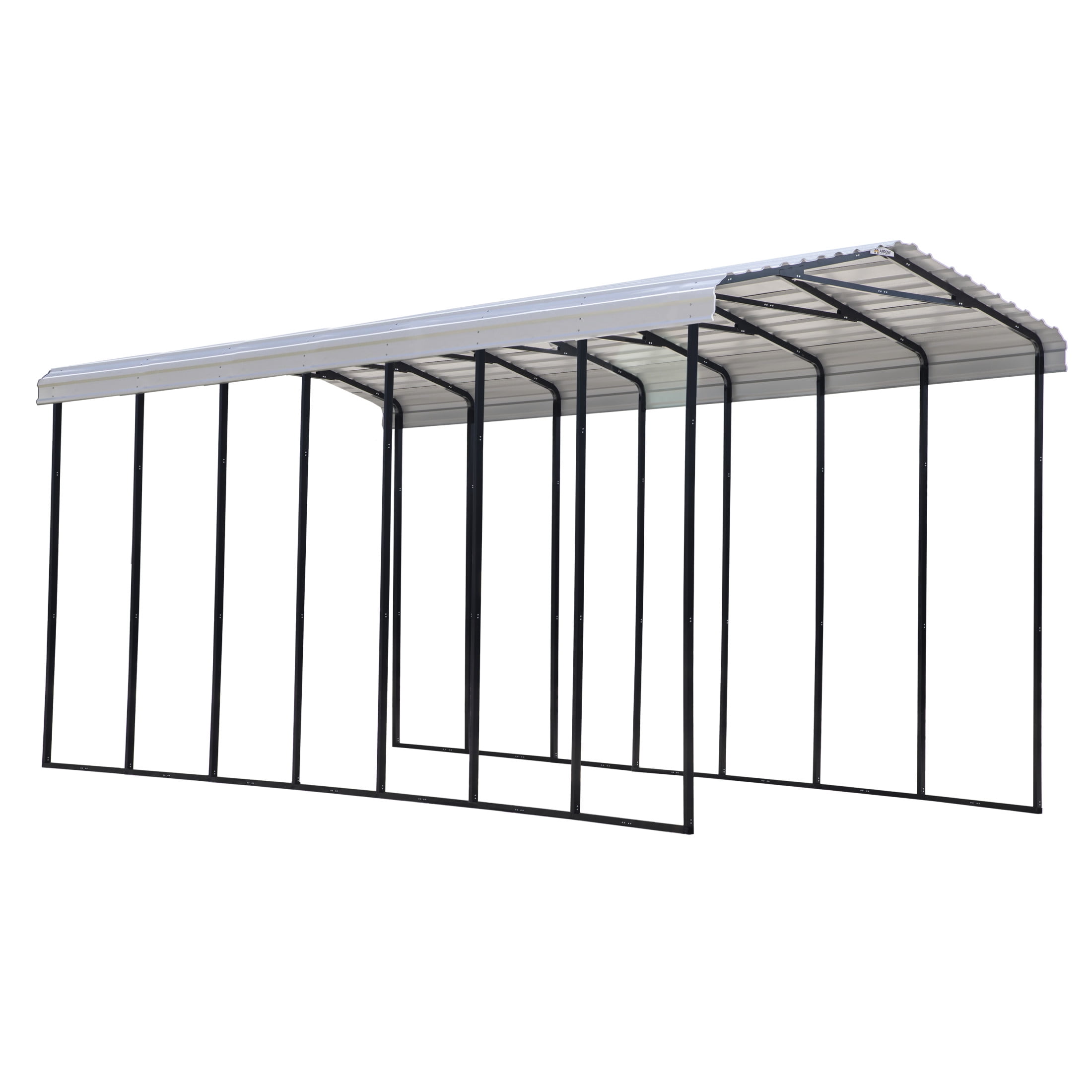 Arrow 14 x 33 x 14 ft Eggshell RV Carport