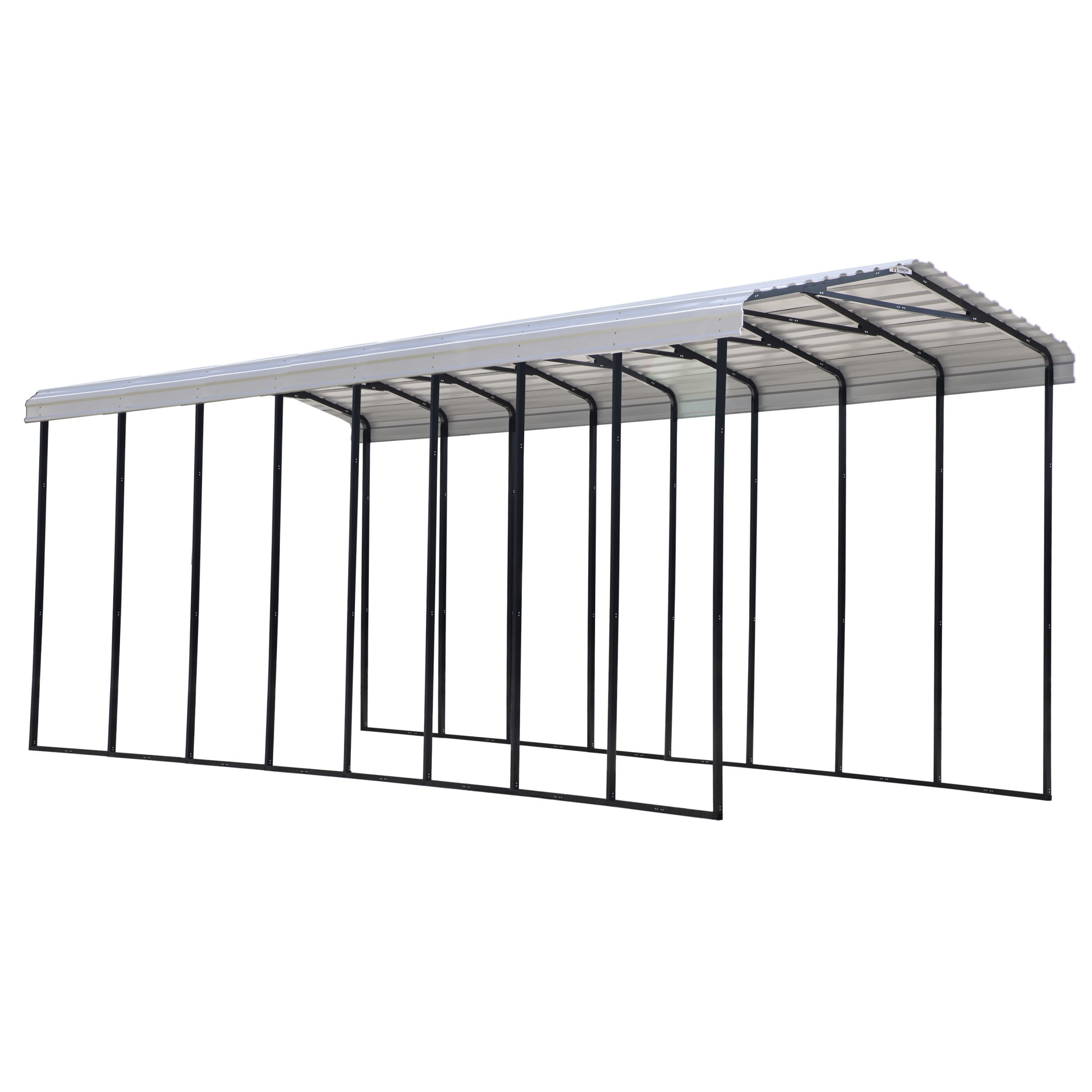 Arrow 14 x 38 x 14 ft Eggshell RV Carport