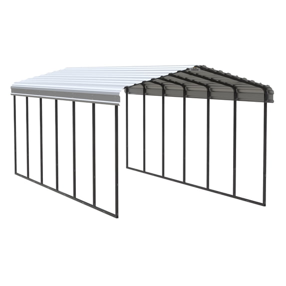 Arrow 29 x 12 x 9 ft Eggshell Carport