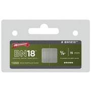 Arrow 5/8 18-Gauge Electro-Galvanized Steel Brad Nails 1,000 Count