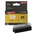 thumbnail image 1 of Arrow 591168BL Genuine T59 Insulated 1/4" Leg Length, 1/4" Crown Size, Staples, Black, 300-Pack, 1 of 6