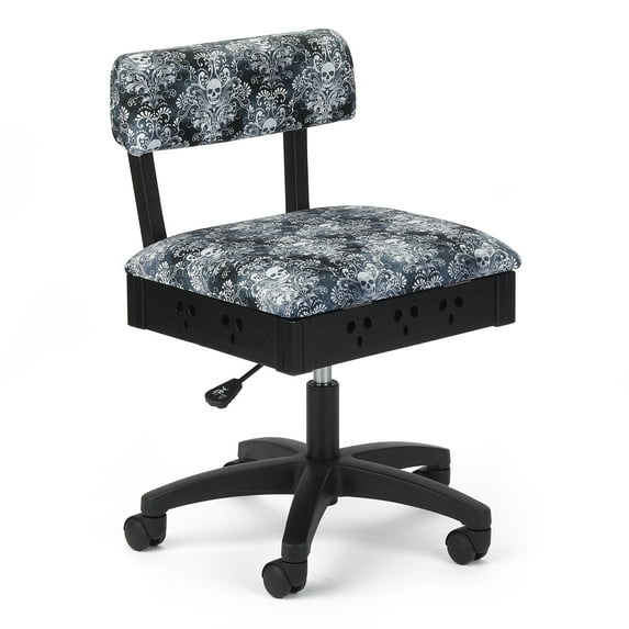 Arrow Adjustable Height Swivel Sewing and Craft Chair, Multiple Fabric