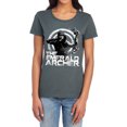 thumbnail image 1 of Arrow Archer Women's T Shirt, Charcoal, Small, 1 of 6