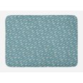 thumbnail image 1 of Arrow Bath Mat, Retro Arrows Illustration in Vintage Colors Elements, Plush Bathroom Decor Mat with Non Slip Backing, 29.5" X 17.5", Turquoise Beige, by Ambesonne, 1 of 2