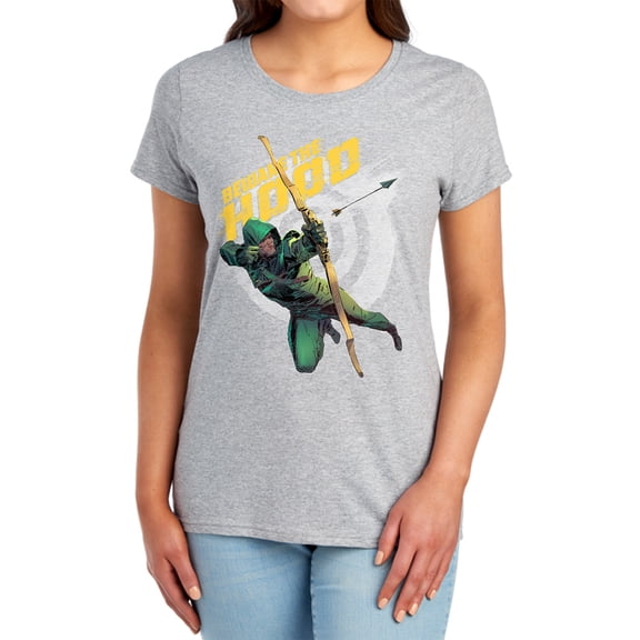 Arrow Beware Women's T Shirt, Athletic Heather, Small