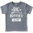 thumbnail image 1 of Only Child to Big Brother Sibling Reveal Announcement Shirt for Boys Big Brother Sibling Outfit Granite Heather Shirt, 1 of 2