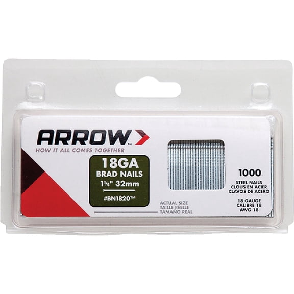 Arrow Brad Nail - Pack of 4