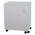 thumbnail image 1 of Arrow Cabinets Adjustable Judy Sewing and Craft Table with Storage, White, 1 of 8