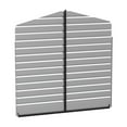 thumbnail image 1 of Arrow 10 x 9 ft Charcoal Rear Wall Kit For Steel Carport, 1 of 14