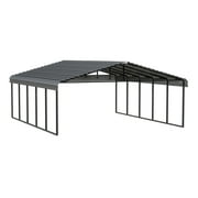 Arrow Carport, 20 ft. x 24 ft. x 9 ft. Charcoal