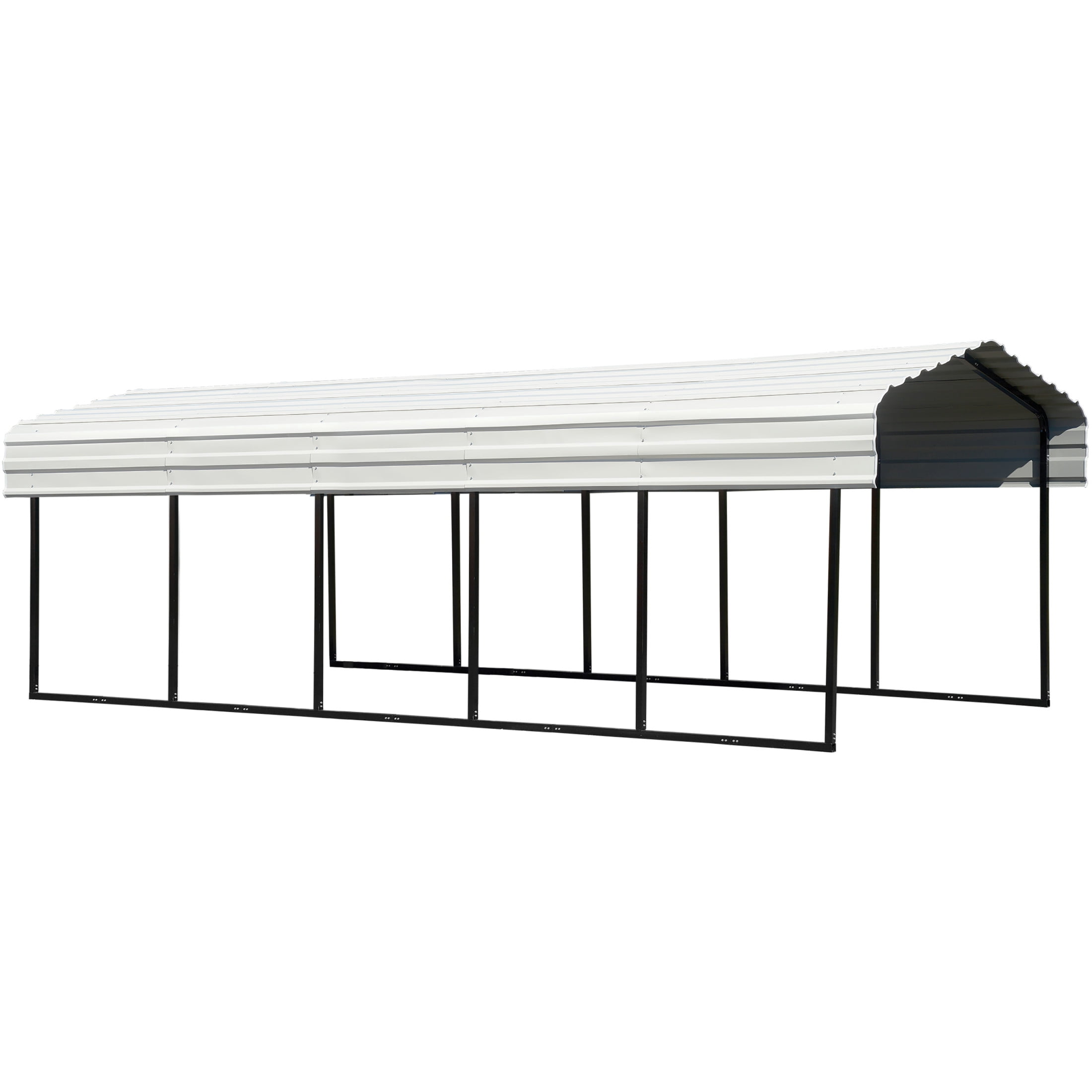 Arrow 10 x 24 x 7 ft Eggshell Carport