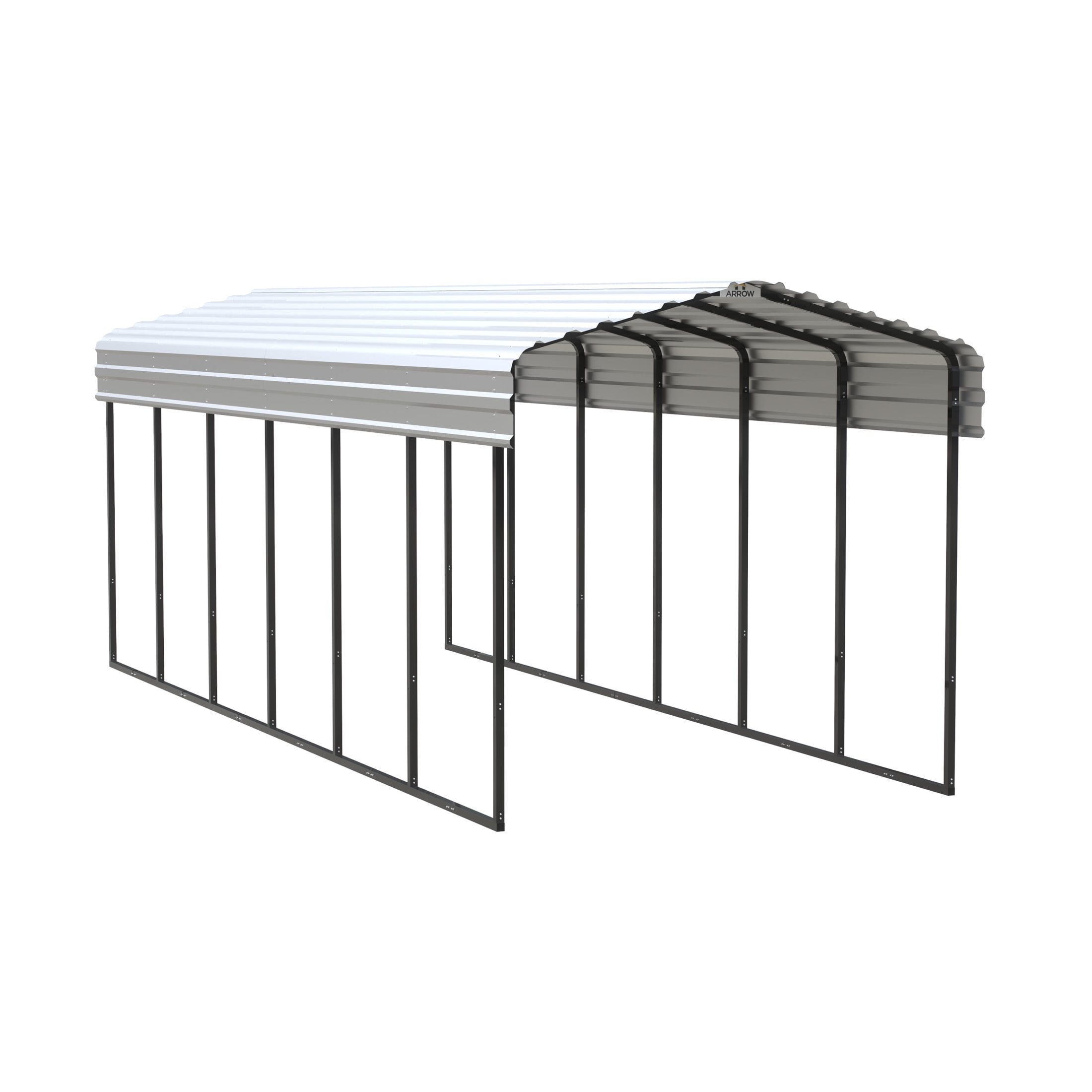 Arrow 10 x 29 x 9 ft Eggshell Carport