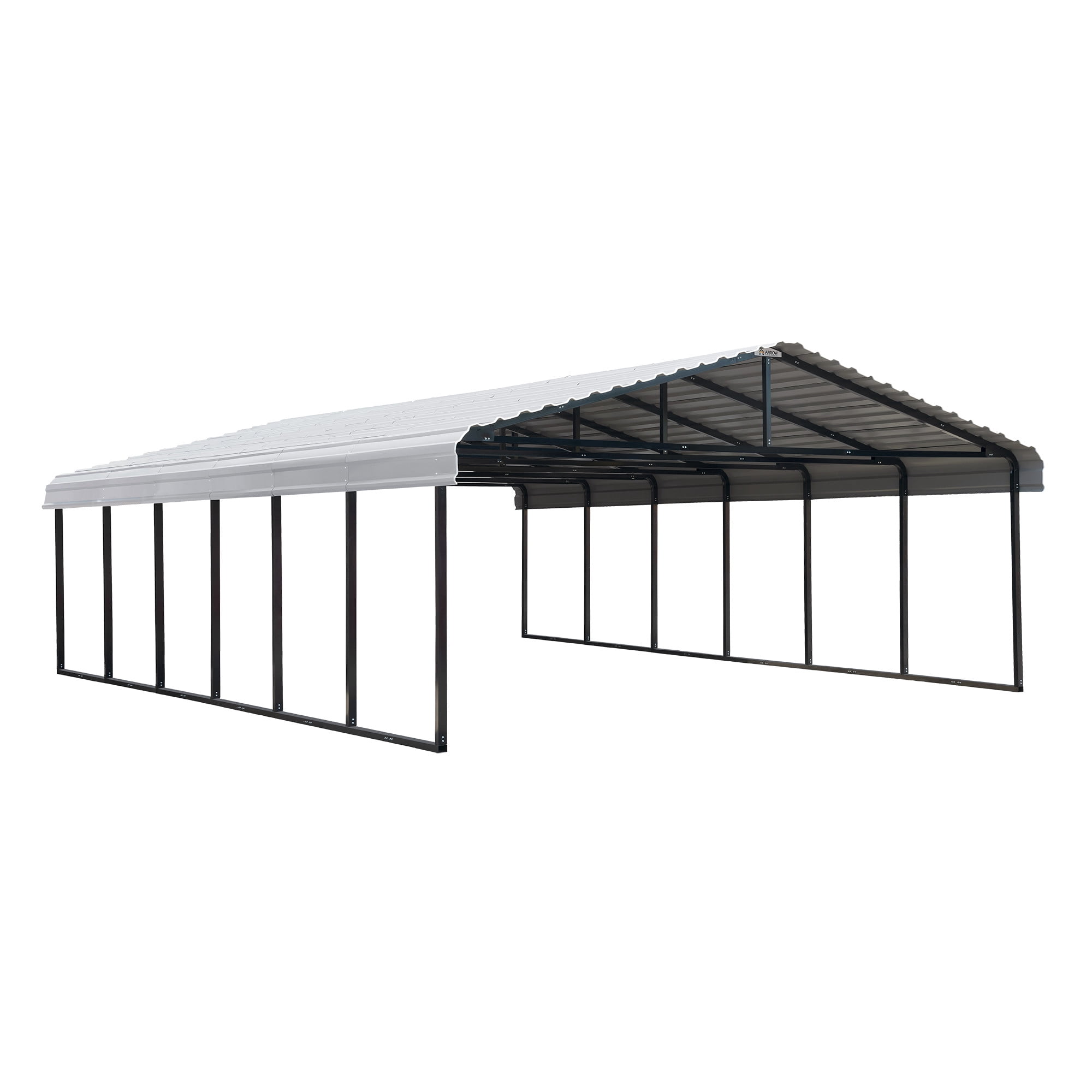 Arrow 20 x 29 x 7 ft Eggshell Carport