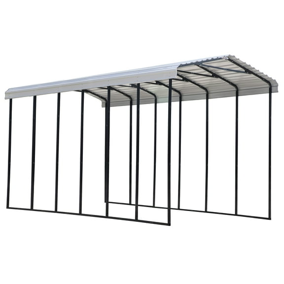 Arrow 14 x 29 x 14 ft Eggshell RV Carport