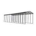 thumbnail image 1 of Arrow 14 x 51 x 14 ft Charcoal RV Carport, 1 of 18
