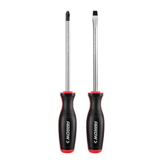 Arrow Chrome Vanadium Steel Screwdriver Set, 2pc