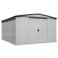thumbnail image 1 of Classic Steel Storage Shed, 10X12, Flute Grey, 1 of 18