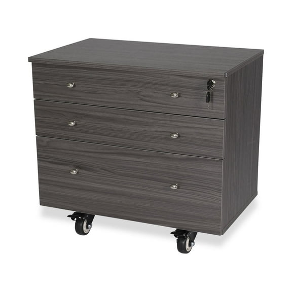 Kangaroo Kabinets Joey II Three Drawer Storage Cabinet for Sewing and Crafts Gray Drop Ship