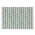 thumbnail image 1 of Arrow Cutting Board, Style Arrow and Geometric Pattern in Retro Style Cultural Boho, Decorative Tempered Glass Cutting and Serving Board, Small Size, Black Pink Green, by Ambesonne, 1 of 1
