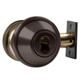 thumbnail image 1 of Arrow DBX62-613E-IC Deadbolt Double Cylinder SFIC Prep Less Core Dark Bronze, 1 of 1