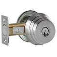thumbnail image 1 of Arrow E64 26D Grade 2 Classroom Deadlock Conventional Cylinder Satin Chrome Finish Field Reversible, 1 of 1