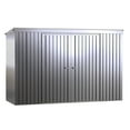 thumbnail image 1 of Arrow Elite 10 x 4 x 6 ft Galvalume Steel Storage Shed, 1 of 17