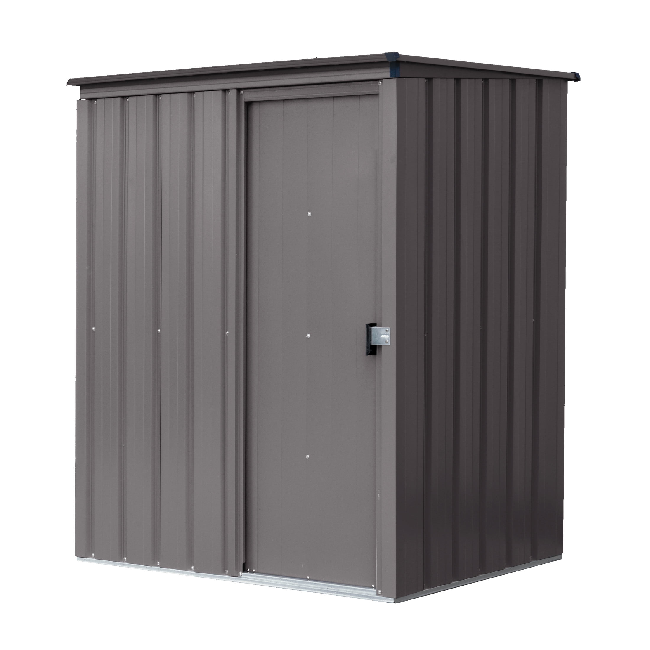 Arrow Essentials 5 x 3 x 6 ft Oswego Tea Steel Shed