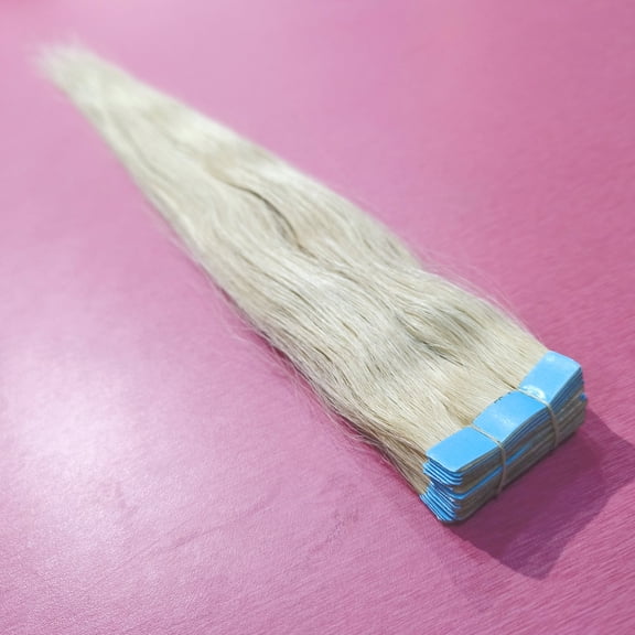 Arrow Exim 613 Blonde Tape Hair Extensions - 14 inch