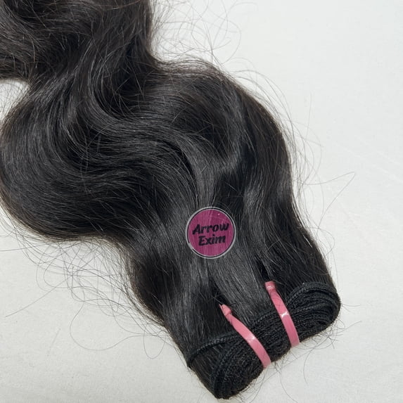 Arrow Exim Beach Wave Human Hair Extensions - 24 inch, 100% Remy Human ...