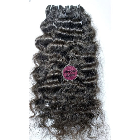 Arrow Exim Cuticle Aligned Human Hair Bundles - 20 Inch | Spring Curly, 100% Remy Human Hair for Women