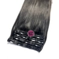 Arrow Exim Straight Clip in Human Hair Extensions - 28 inch, 100% Remy ...