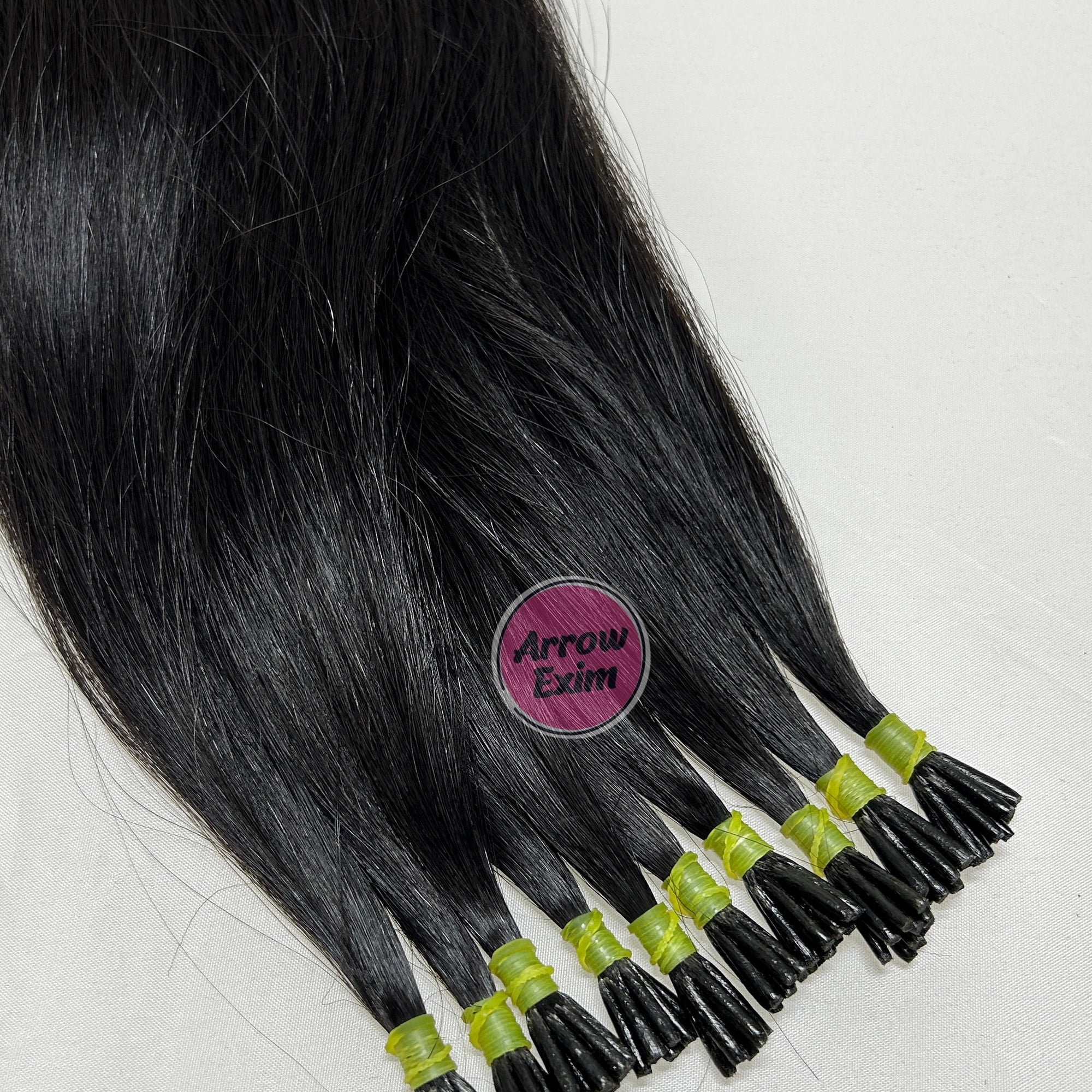 Arrow Exim Straight I-Tip Human Hair Extensions | Salon-Quality Remy ...