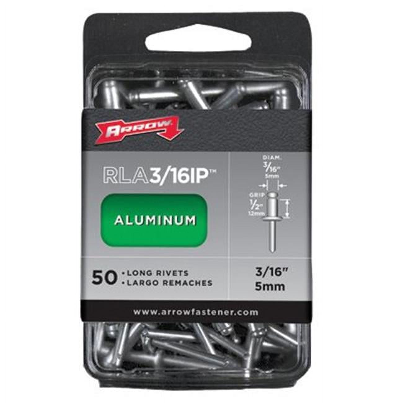 Arrow Fastener 091-RLA.19IP Long .19 Aluminum Rivet - Walmart.com