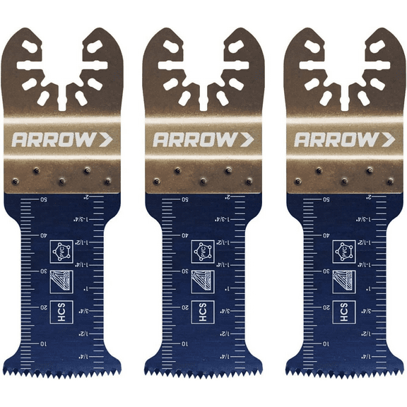 Arrow Fastener 109143 1.25 in. Fast Cut Curve Wood Blade - 3 Piece