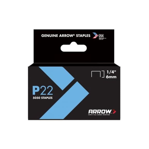Arrow Fastener 224 1/4 P22 Staples