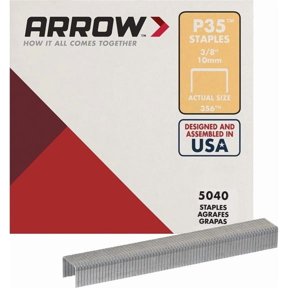 Arrow Fastener 356 3/8" P35 Staples
