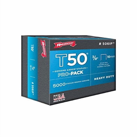 Arrow Fastener 506IP 3/8" T50 Staples