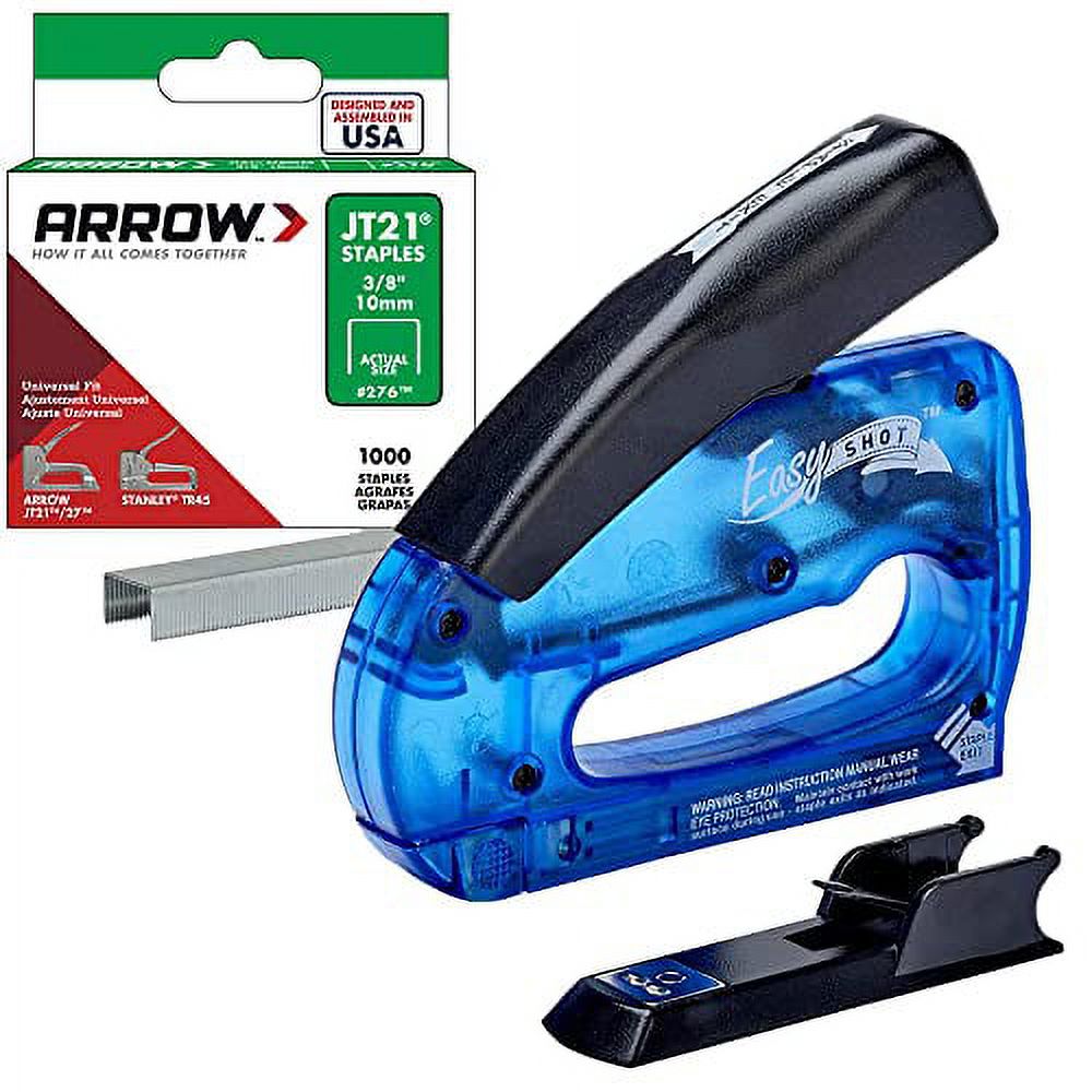 Arrow Fastener 5650DTB 6 Arrow Fastener 5650DTB 6 Blue Easy Shot Multi Stapler: What to Know Before You Buy