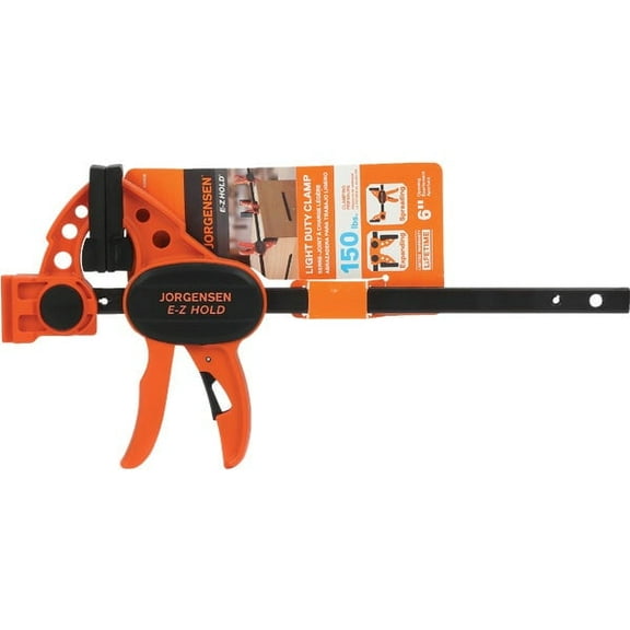 Jorgensen E-Z HOLD 6 In. Light-Duty Expandable One-Hand Bar Clamp
