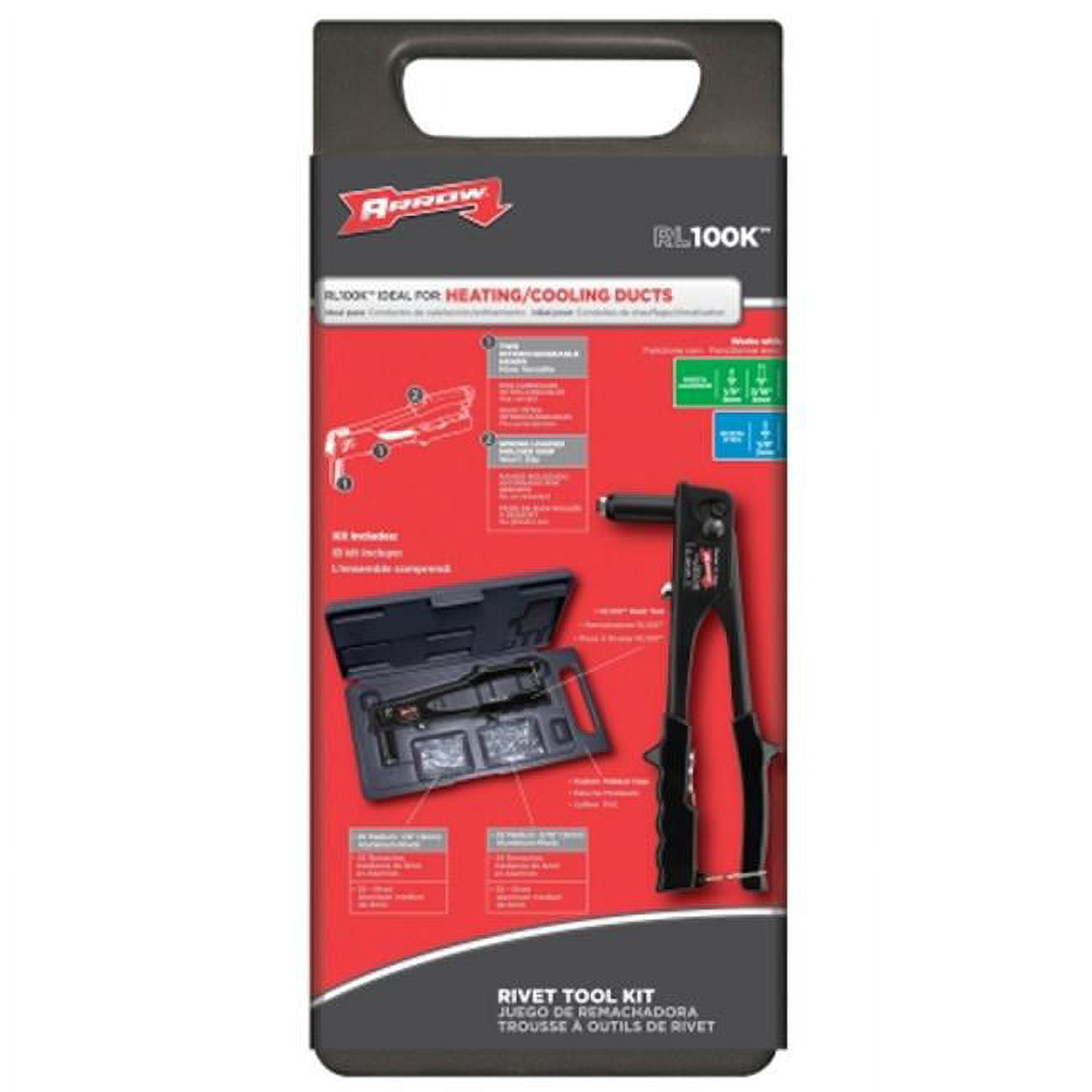 Arrow Fastener Co. Rivet Tool Kit - Walmart.com