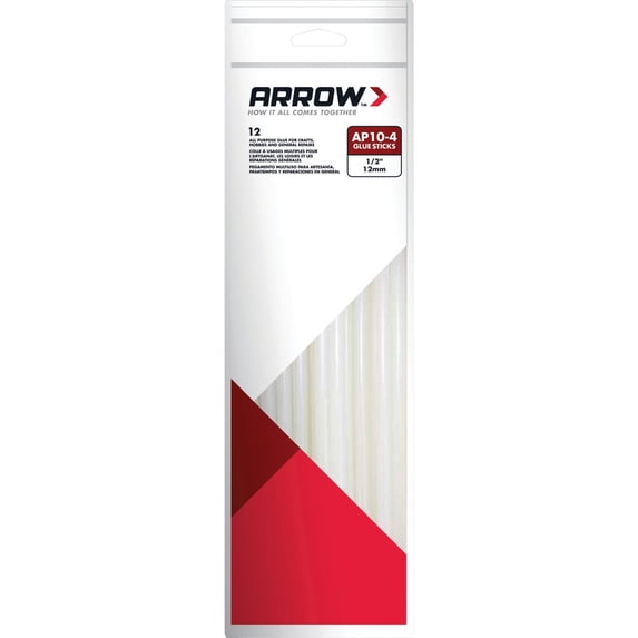 Arrow Fastener Pack of 24 - AP10-4 10" All Purpose Glue Sticks