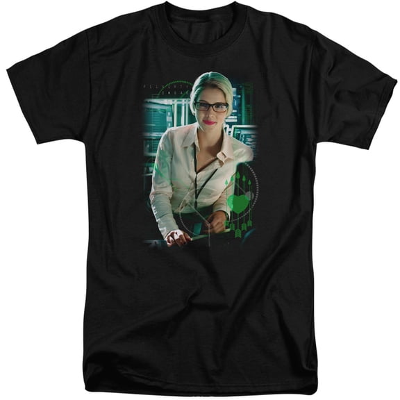 Arrow - Felicity Smoak - Tall Fit Short Sleeve Shirt - XX-Large