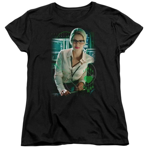 Arrow - Felicity Smoak - Women's Short Sleeve Shirt - Medium