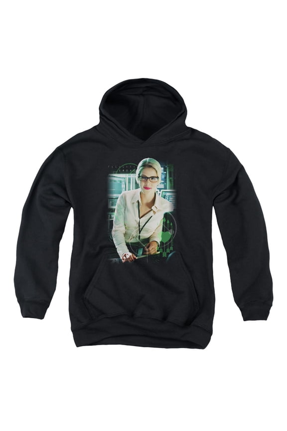 Arrow - Felicity Smoak - Youth Hooded Sweatshirt - Large