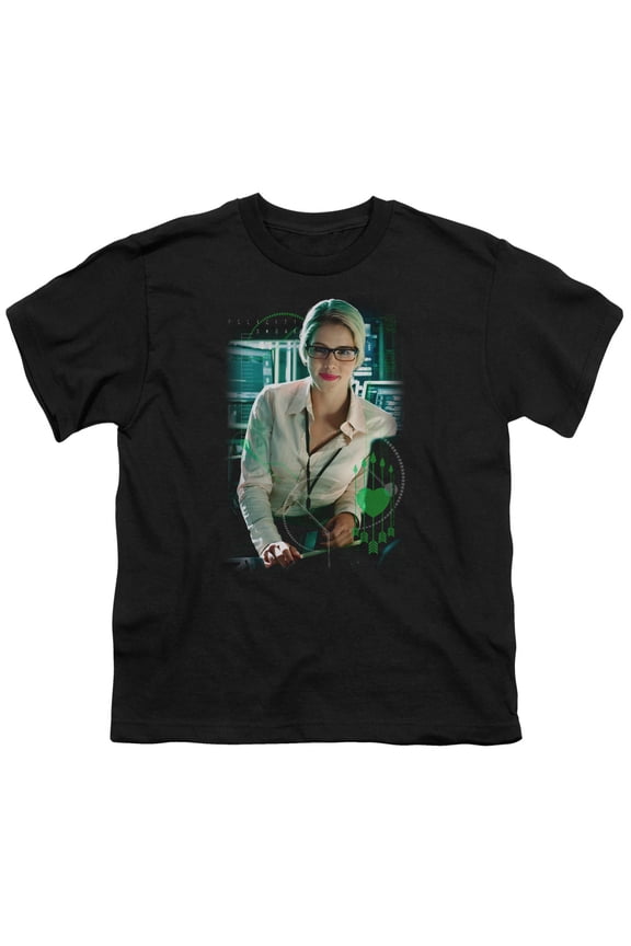 Arrow - Felicity Smoak - Youth Short Sleeve Shirt - Small