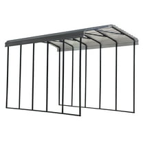 Arrow 14 x 24 x 14 ft Charcoal RV Carport