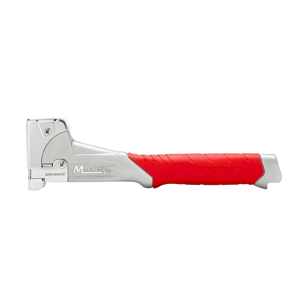 Arrow HT50 Heavy Duty Magnesium Hammer Tacker for Insulation, Roofing and Flooring