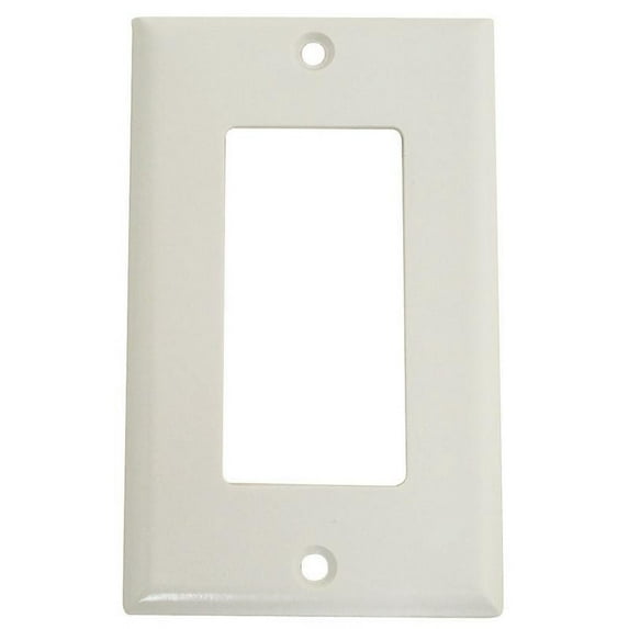Arrow Hart 2151W-BOX Decorator Wall Plate, 1 Gang, 4-1/2 in L X 2-3/4 in W X 0.08 in T, White